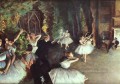 Rehearsal on the Stage Impressionism ballet dancer Edgar Degas
